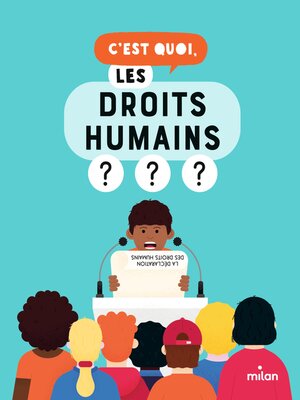 cover image of C'est quoi, les droits humains ?